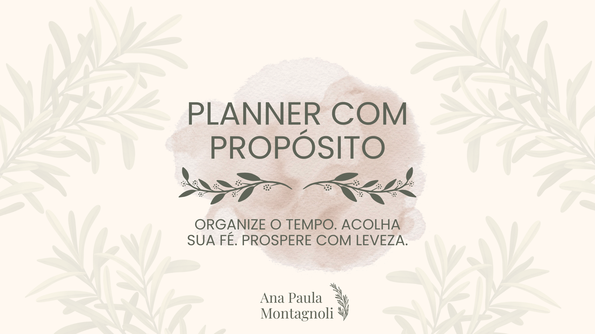 Planner com Propósito